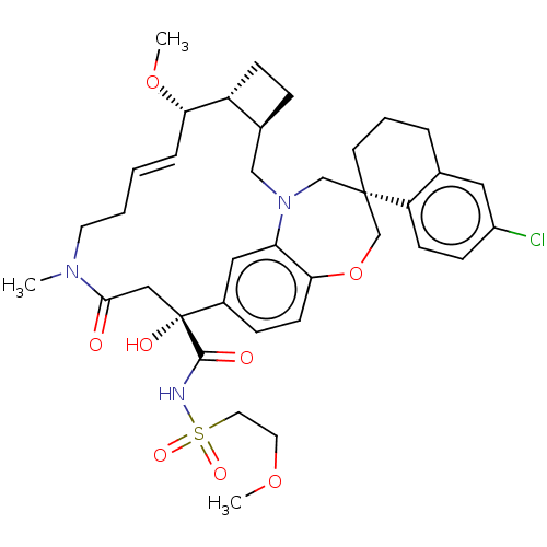 Chemical structure of BindingDB Monomer ID 542545