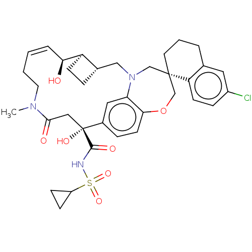 Chemical structure of BindingDB Monomer ID 542558
