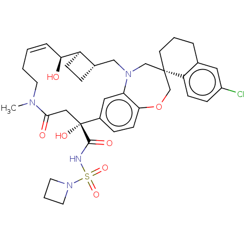 Chemical structure of BindingDB Monomer ID 542559
