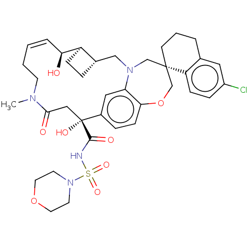 Chemical structure of BindingDB Monomer ID 542560