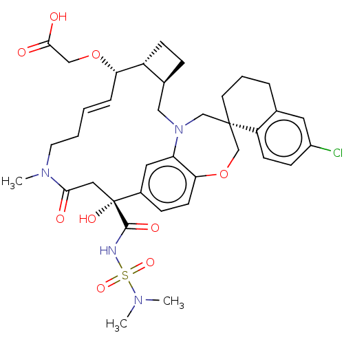 Chemical structure of BindingDB Monomer ID 542561