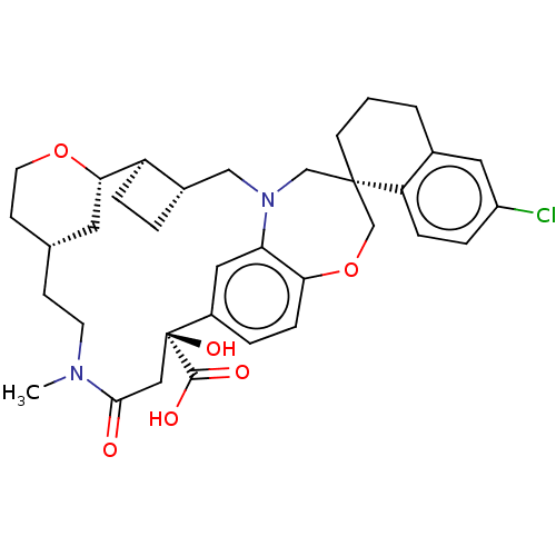 Chemical structure of BindingDB Monomer ID 542579