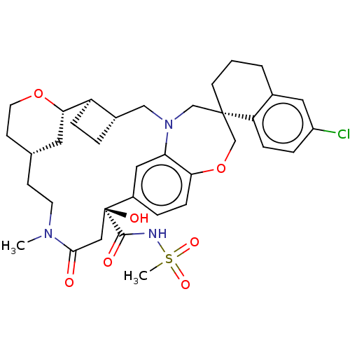 Chemical structure of BindingDB Monomer ID 542582