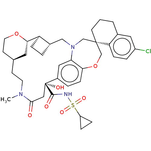 Chemical structure of BindingDB Monomer ID 542589