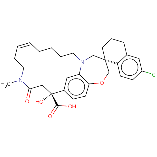 Chemical structure of BindingDB Monomer ID 542622