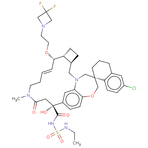 Chemical structure of BindingDB Monomer ID 542656