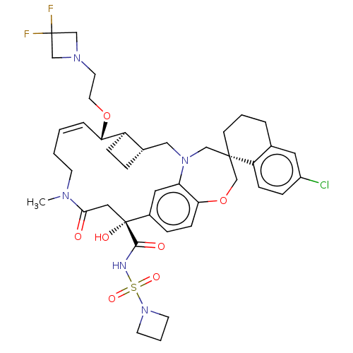 Chemical structure of BindingDB Monomer ID 542681