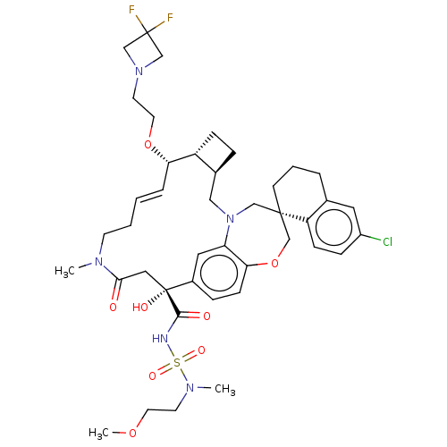 Chemical structure of BindingDB Monomer ID 542687