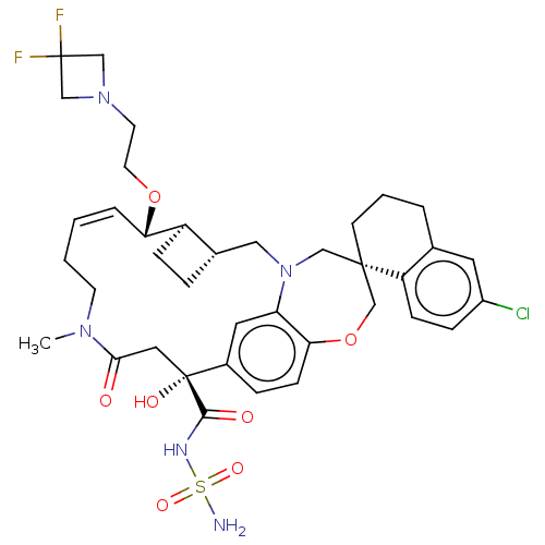 Chemical structure of BindingDB Monomer ID 542691