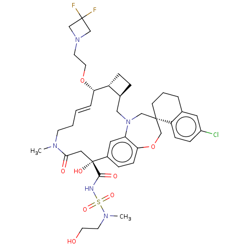 Chemical structure of BindingDB Monomer ID 542701
