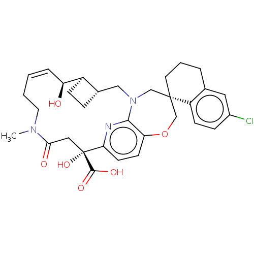 Chemical structure of BindingDB Monomer ID 542712