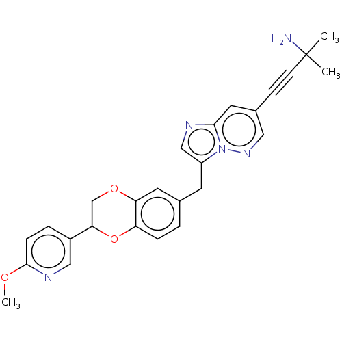 Chemical structure of BindingDB Monomer ID 542721