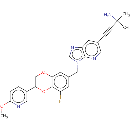 Chemical structure of BindingDB Monomer ID 542737