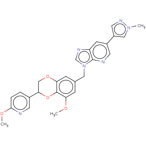 Chemical structure of BindingDB Monomer ID 542753