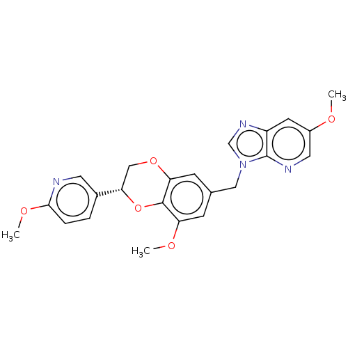 Chemical structure of BindingDB Monomer ID 542761