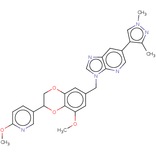 Chemical structure of BindingDB Monomer ID 542777