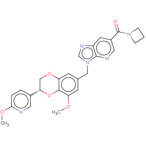 Chemical structure of BindingDB Monomer ID 542786