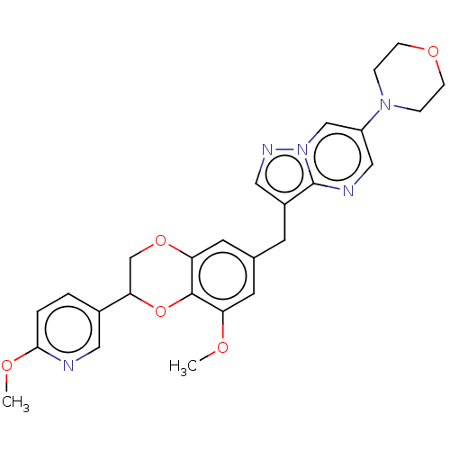 Chemical structure of BindingDB Monomer ID 542814