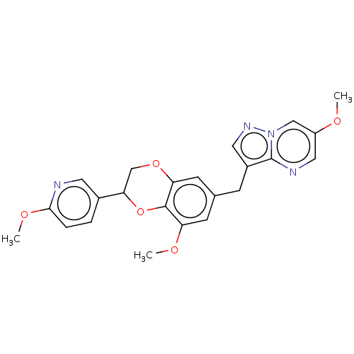 Chemical structure of BindingDB Monomer ID 542815