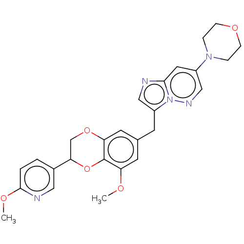 Chemical structure of BindingDB Monomer ID 542819