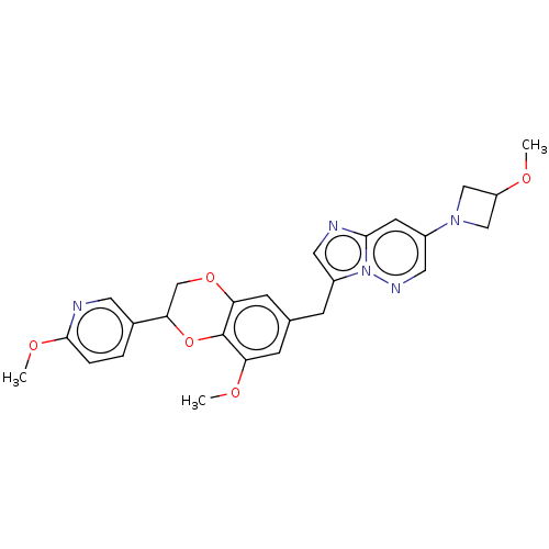 Chemical structure of BindingDB Monomer ID 542820
