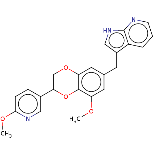 Chemical structure of BindingDB Monomer ID 542824