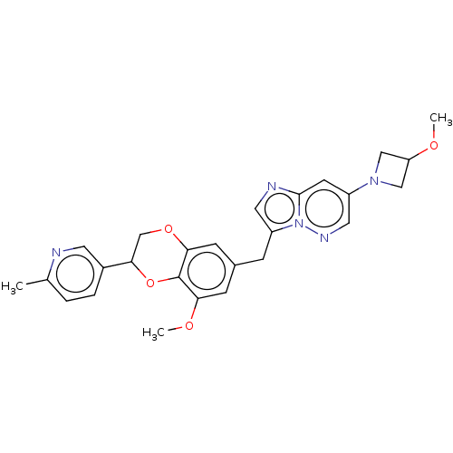 Chemical structure of BindingDB Monomer ID 542841