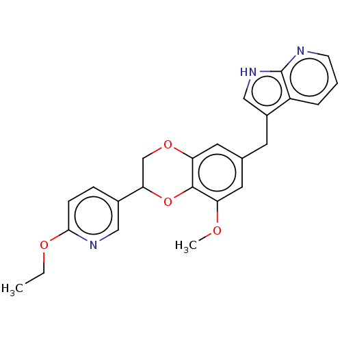 Chemical structure of BindingDB Monomer ID 542881