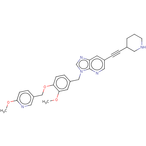 Chemical structure of BindingDB Monomer ID 542974