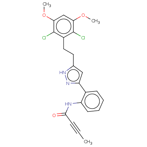 Chemical structure of BindingDB Monomer ID 543021