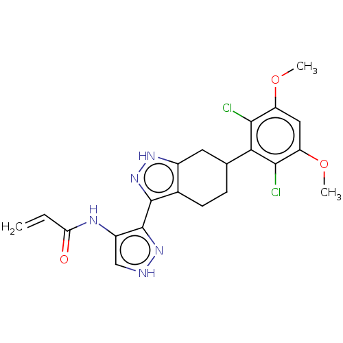 Chemical structure of BindingDB Monomer ID 543024