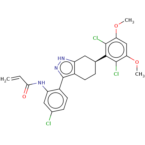 Chemical structure of BindingDB Monomer ID 543405