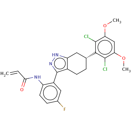 Chemical structure of BindingDB Monomer ID 543427