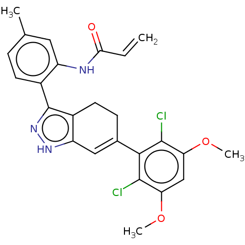 Chemical structure of BindingDB Monomer ID 543437