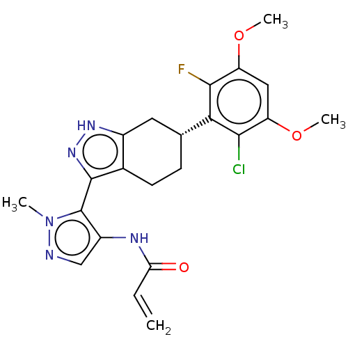 Chemical structure of BindingDB Monomer ID 543444