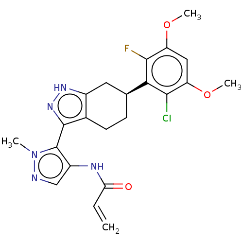 Chemical structure of BindingDB Monomer ID 543445