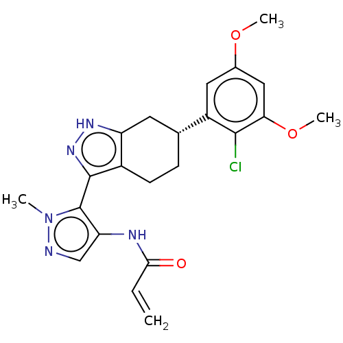 Chemical structure of BindingDB Monomer ID 543449
