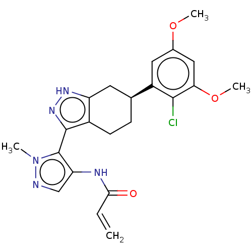 Chemical structure of BindingDB Monomer ID 543450