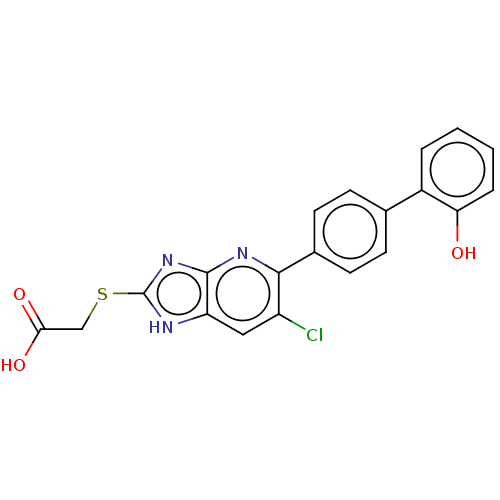 Chemical structure of BindingDB Monomer ID 543470