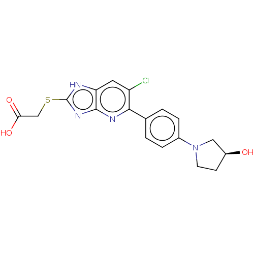 Chemical structure of BindingDB Monomer ID 543475