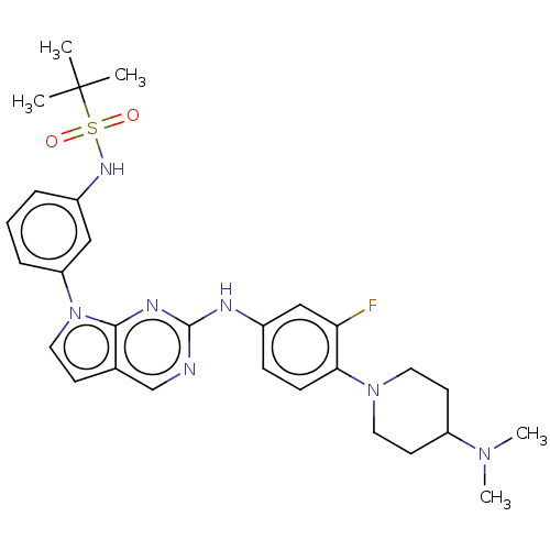 Chemical structure of BindingDB Monomer ID 543496