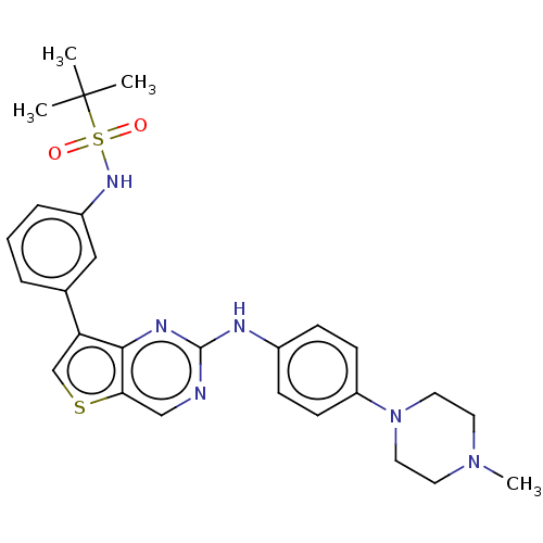 Chemical structure of BindingDB Monomer ID 543497
