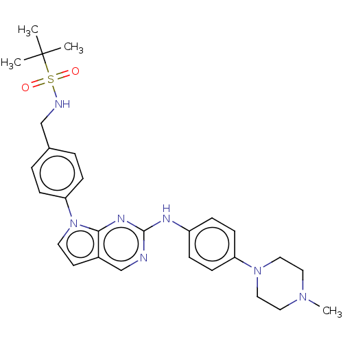 Chemical structure of BindingDB Monomer ID 543501