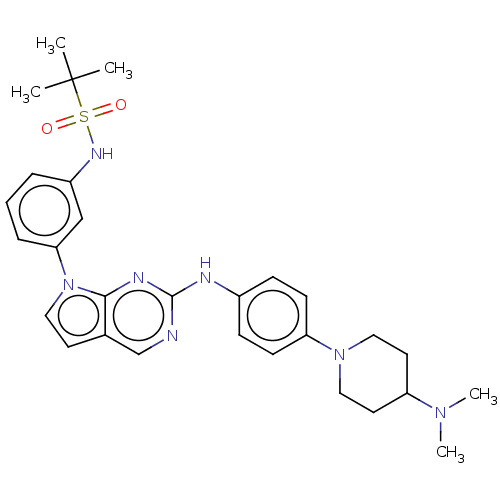 Chemical structure of BindingDB Monomer ID 543505