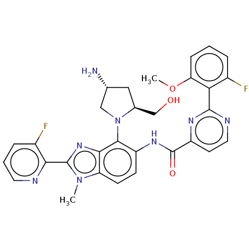 Chemical structure of BindingDB Monomer ID 543514