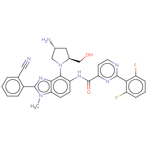 Chemical structure of BindingDB Monomer ID 543527