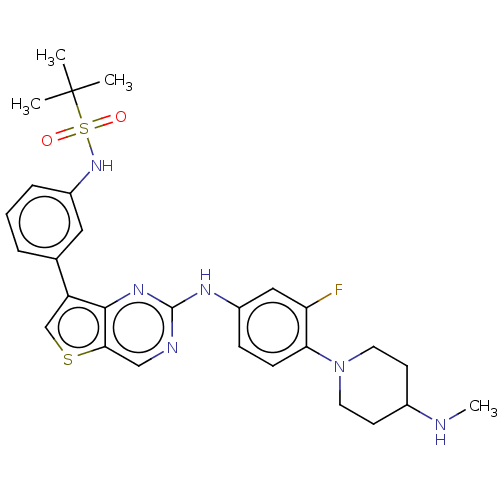 Chemical structure of BindingDB Monomer ID 543782