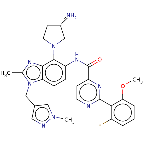 Chemical structure of BindingDB Monomer ID 543815