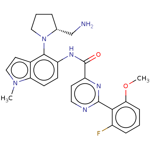 Chemical structure of BindingDB Monomer ID 543820