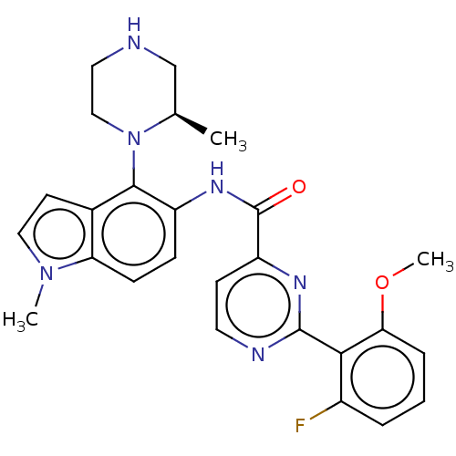 Chemical structure of BindingDB Monomer ID 543822